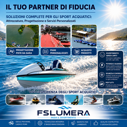Nuovo Kart Elettrico EPP per Sport Acquatici, Mini Jet Boat