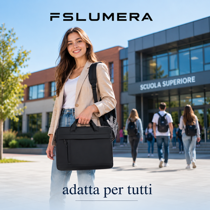 🖤 Borsa Porta PC FSLUMERA – Eleganza, Organizzazione e Comfort