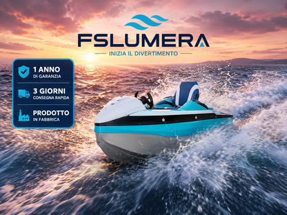Nuovo Kart Elettrico EPP per Sport Acquatici, Mini Jet Boat