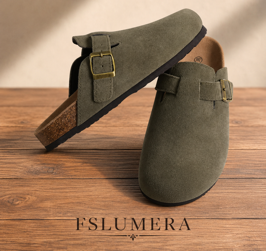 CIABATTE MODA DONNA IN PELLE SCAMOSCIATA