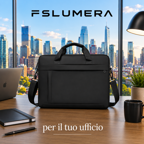 🖤 Borsa Porta PC FSLUMERA – Eleganza, Organizzazione e Comfort