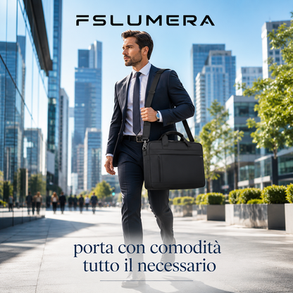 🖤 Borsa Porta PC FSLUMERA – Eleganza, Organizzazione e Comfort